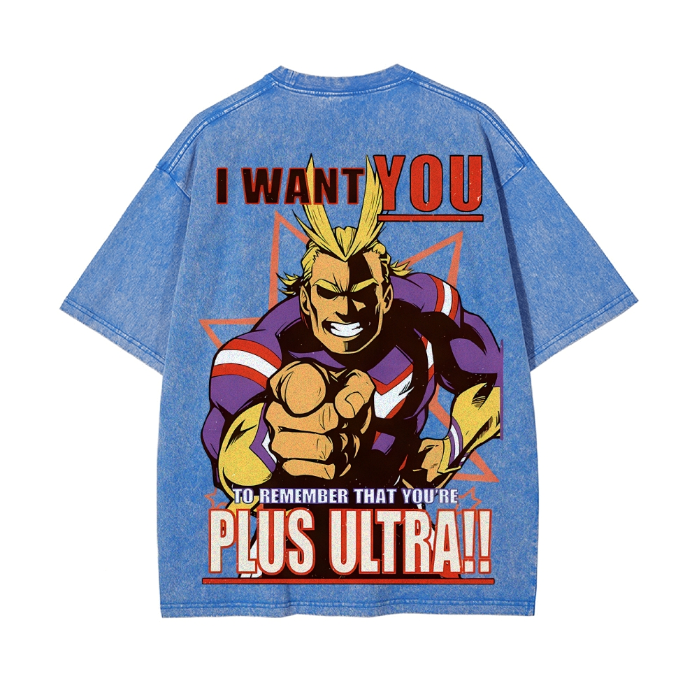 Vintage Oversized T-Shirt My Hero Academia