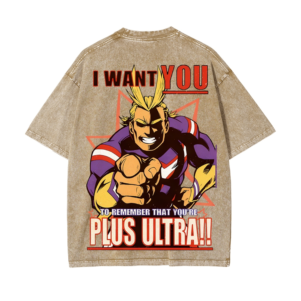 Vintage Oversized T-Shirt My Hero Academia