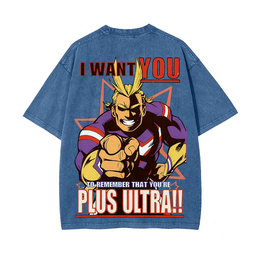 Vintage Oversized T-Shirt My Hero Academia