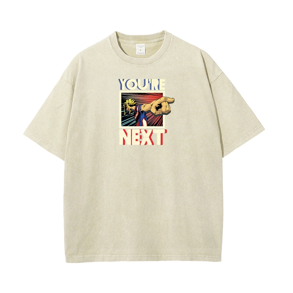 Vintage Oversized T-Shirt My Hero Academia