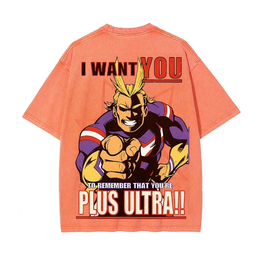 Vintage Oversized T-Shirt My Hero Academia