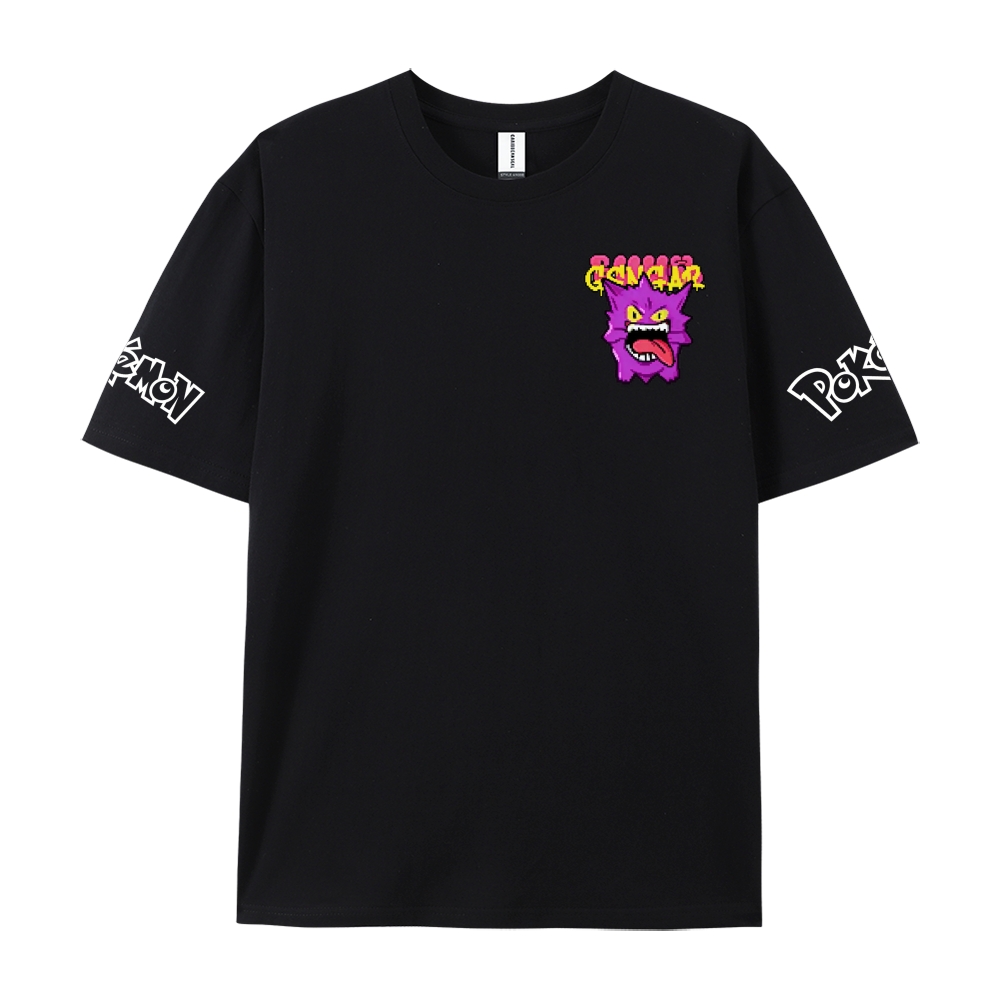 Pokemon Pure Cotton Unisex Crew Neck Anime T-Shirt