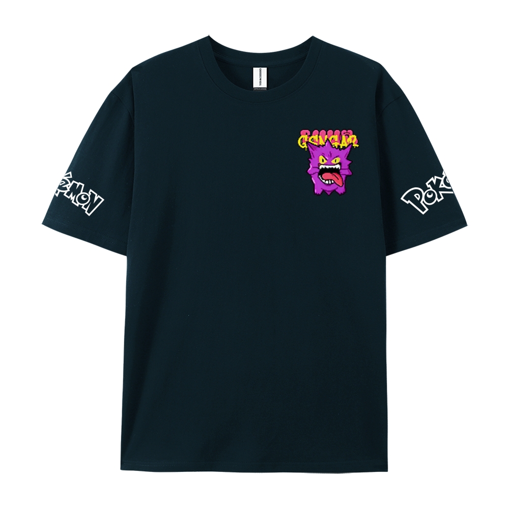 Pokemon Pure Cotton Unisex Crew Neck Anime T-Shirt