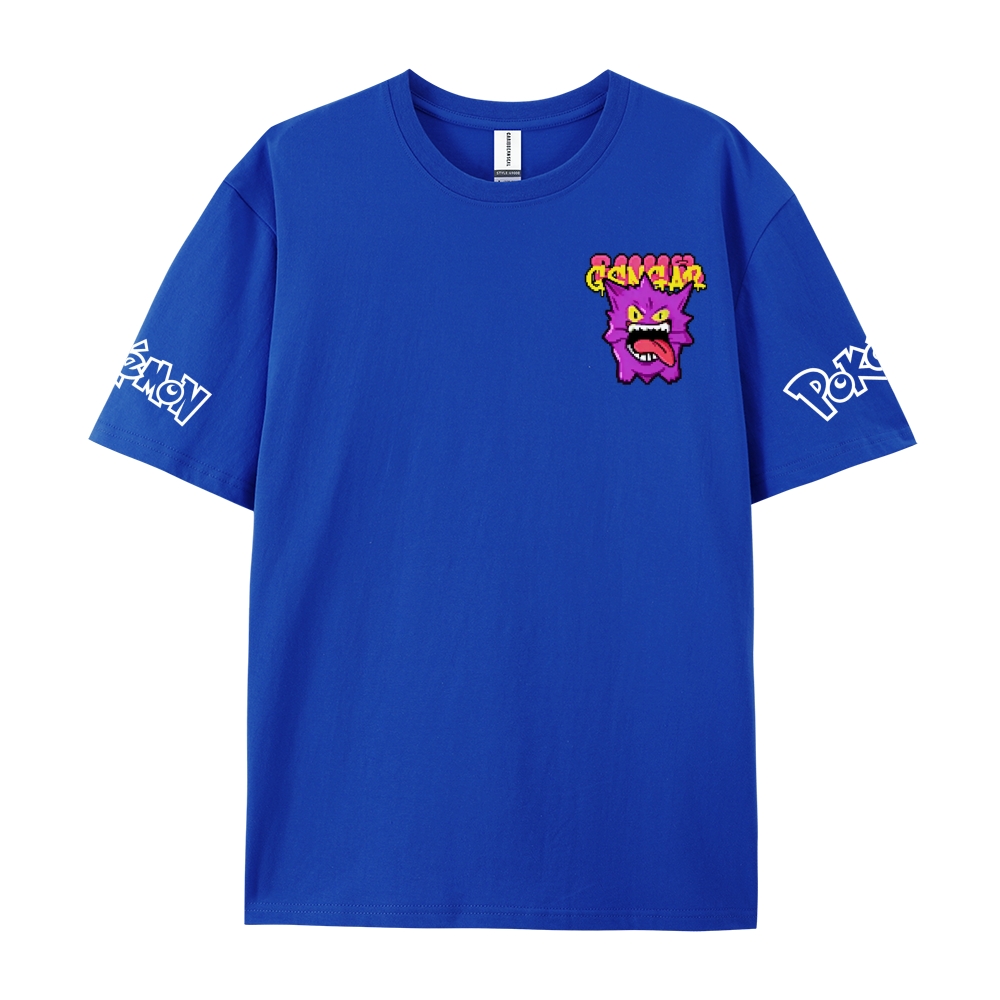 Pokemon Pure Cotton Unisex Crew Neck Anime T-Shirt