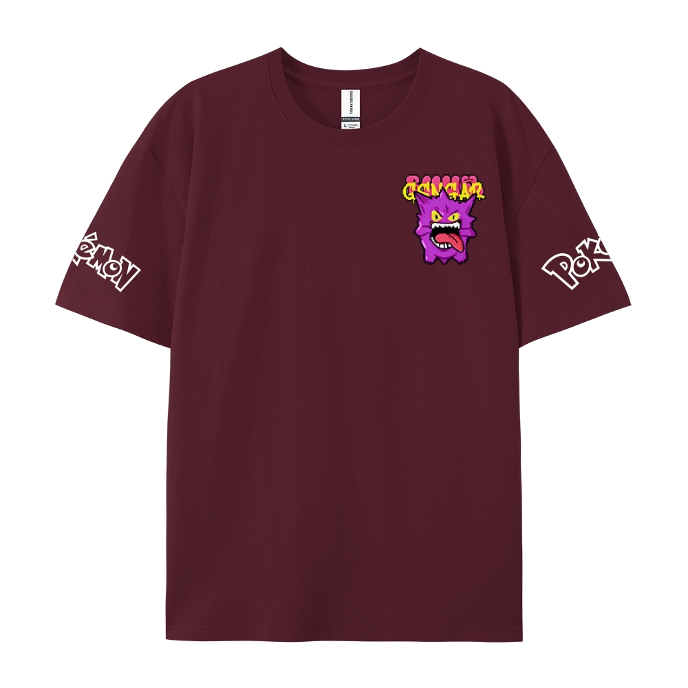 Pokemon Pure Cotton Unisex Crew Neck Anime T-Shirt