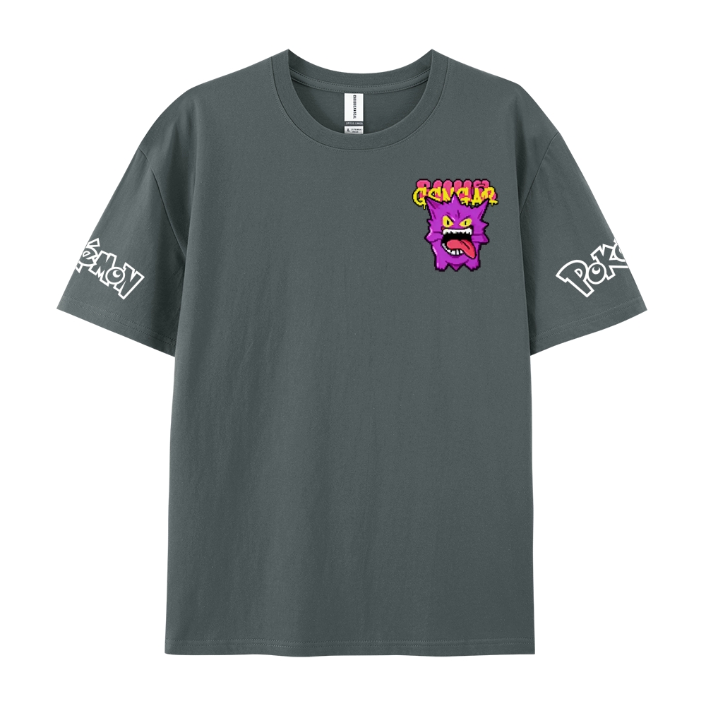 Pokemon Pure Cotton Unisex Crew Neck Anime T-Shirt