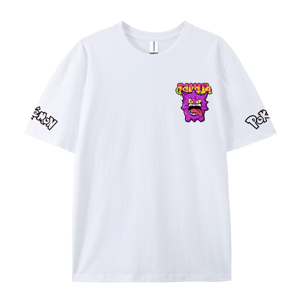 Pokemon Pure Cotton Unisex Crew Neck Anime T-Shirt