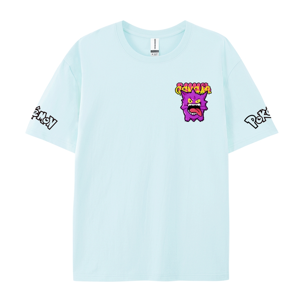 Pokemon Pure Cotton Unisex Crew Neck Anime T-Shirt