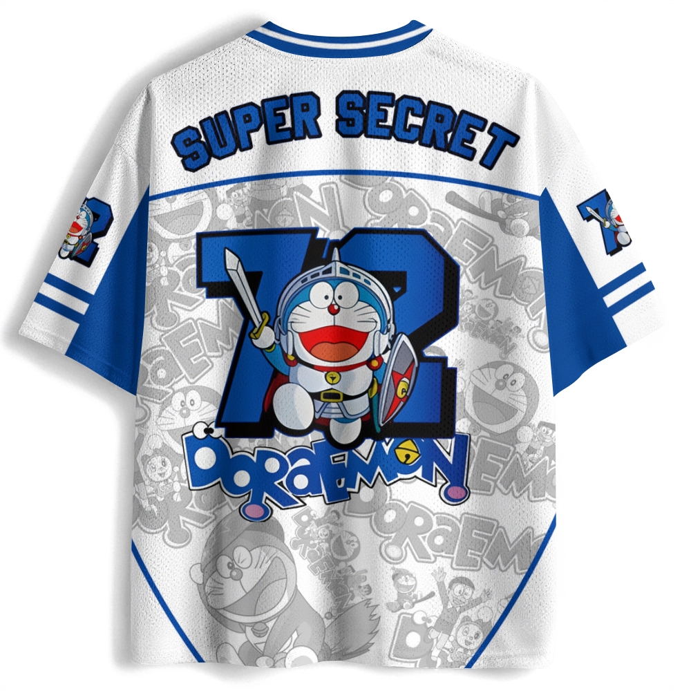 Doraemon Anime Football Jersey