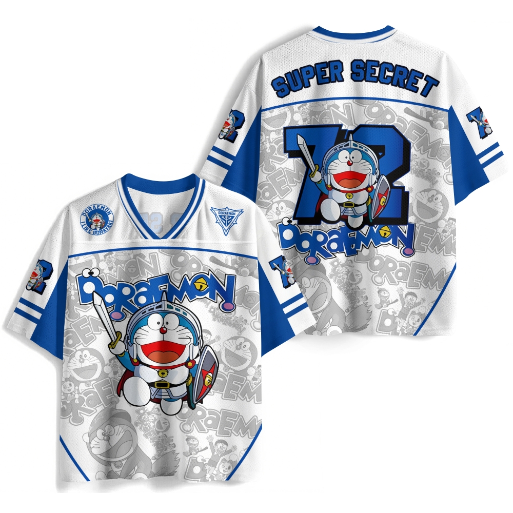 Doraemon Anime Football Jersey