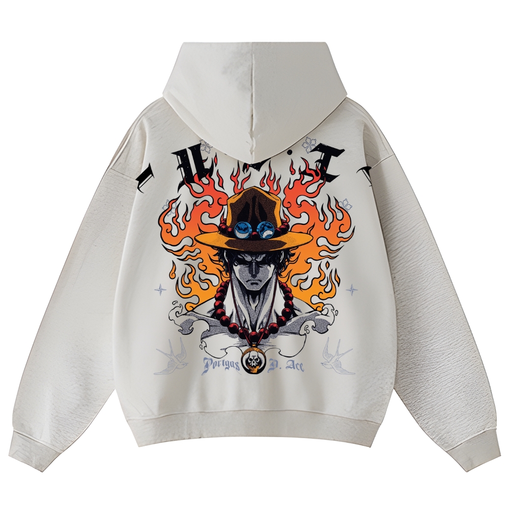 One Piece Pure Cotton Unisex  Anime Hoodie