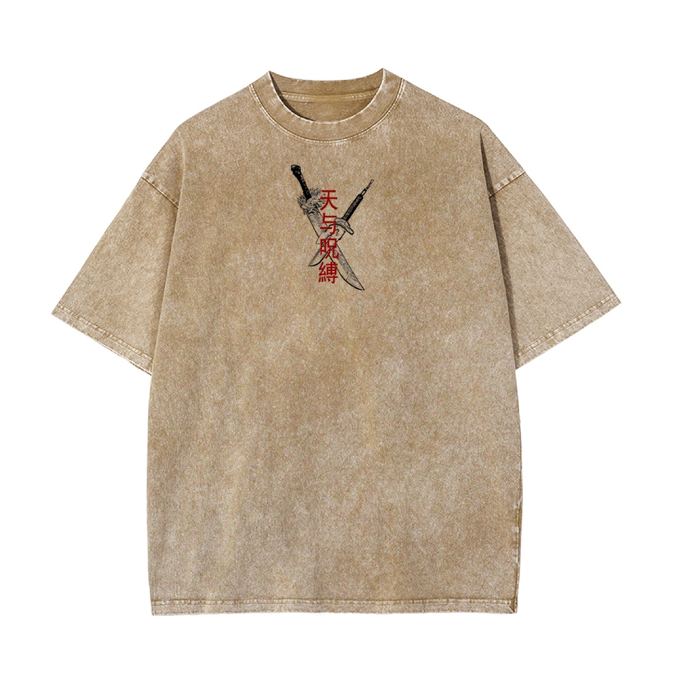 Vintage Oversized T-Shirt Jujutsu Kaisen