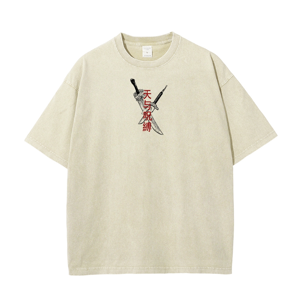 Vintage Oversized T-Shirt Jujutsu Kaisen