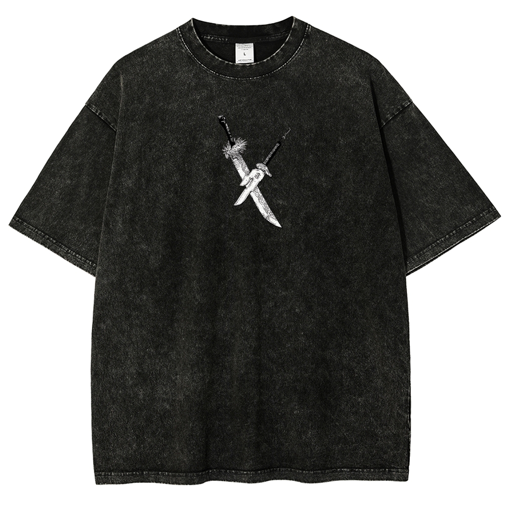 Unisex Fit Washed T-Shirt Jujutsu Kaisen