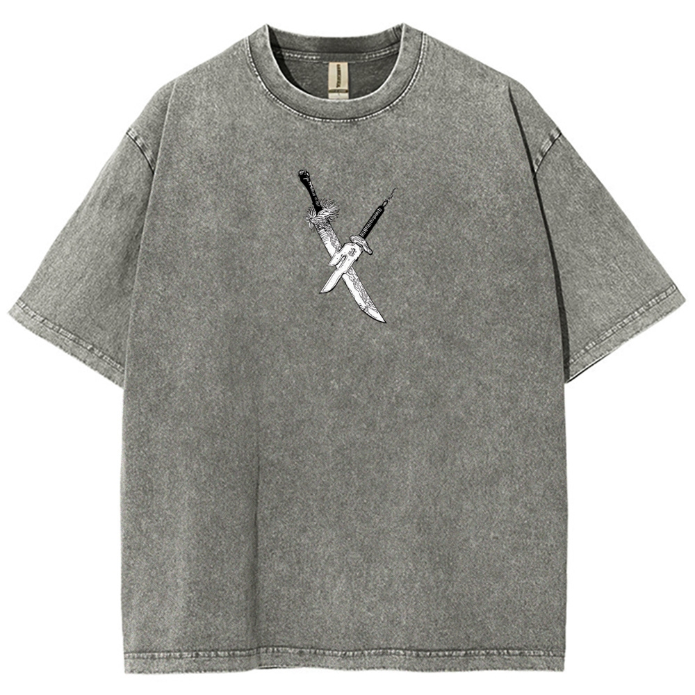Unisex Fit Washed T-Shirt Jujutsu Kaisen