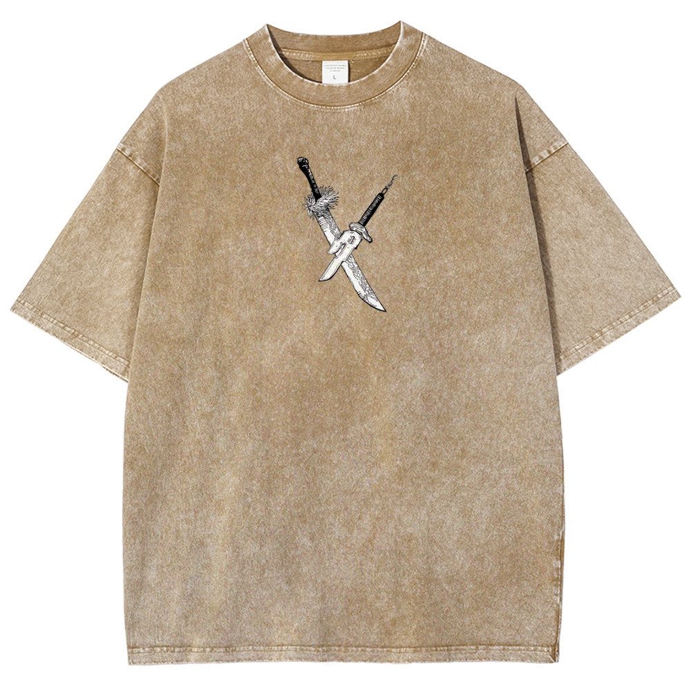 Unisex Fit Washed T-Shirt Jujutsu Kaisen