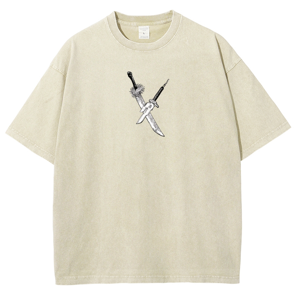 Unisex Fit Washed T-Shirt Jujutsu Kaisen