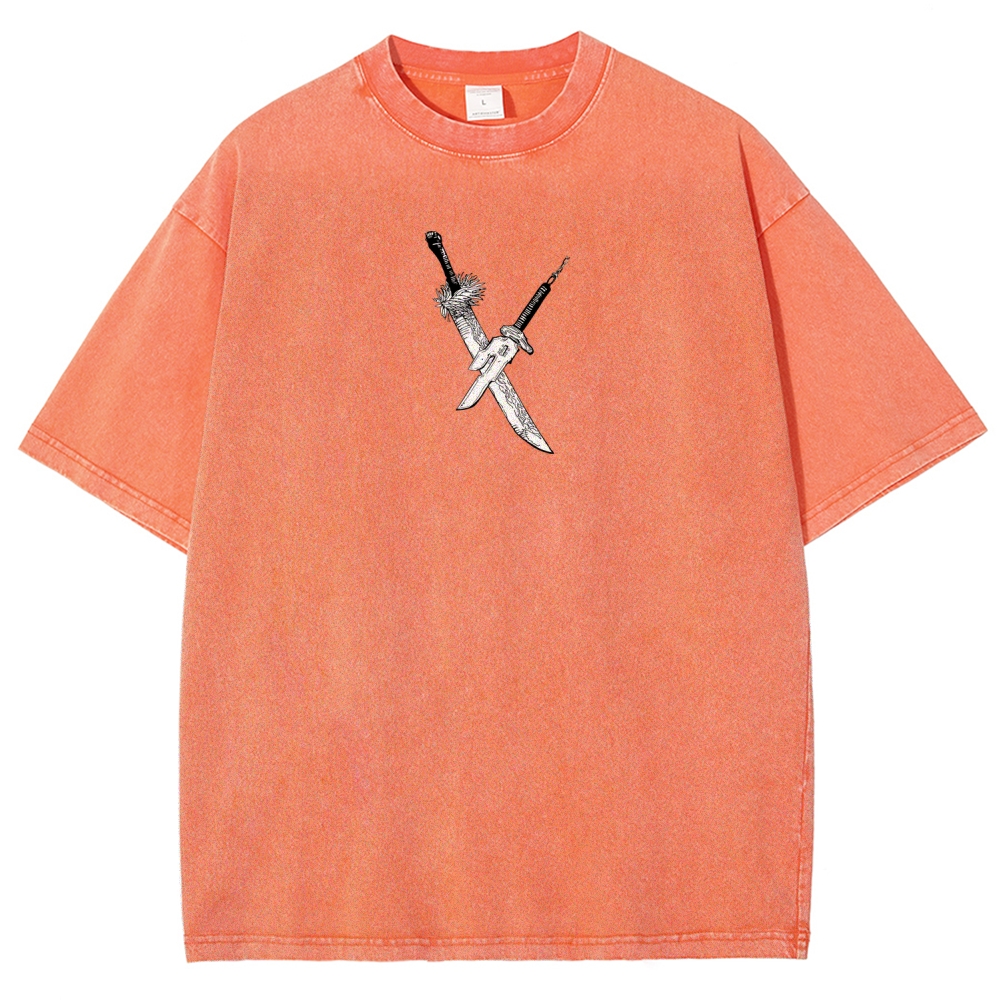 Unisex Fit Washed T-Shirt Jujutsu Kaisen