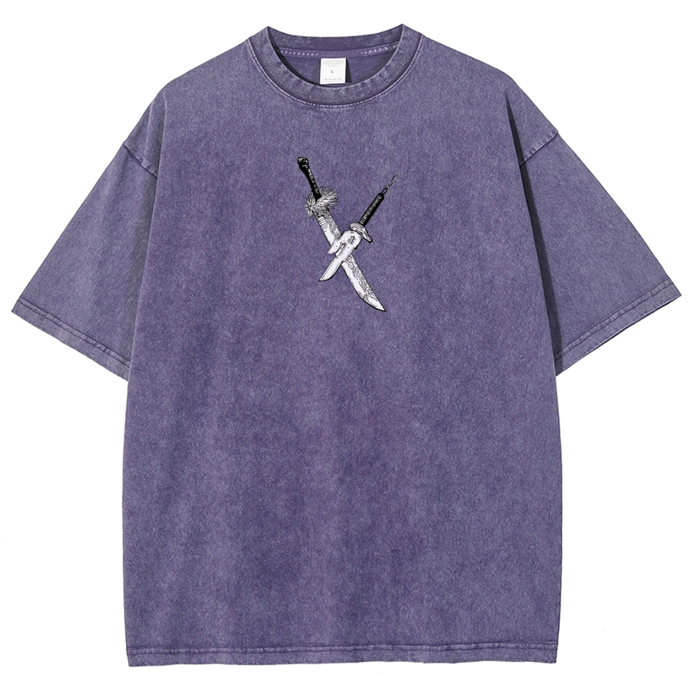 Unisex Fit Washed T-Shirt Jujutsu Kaisen