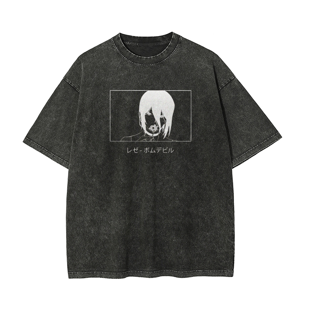 Vintage Oversized T-Shirt Chainsaw Man