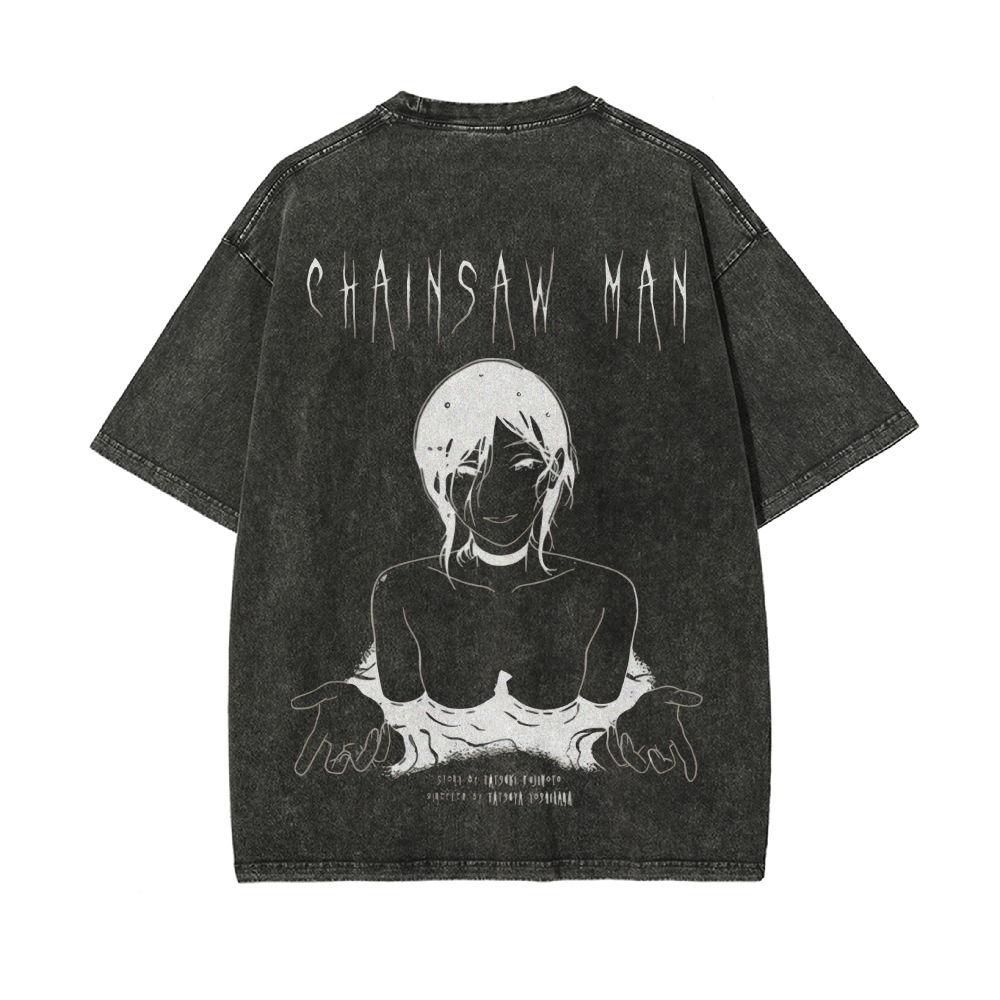 Vintage Oversized T-Shirt Chainsaw Man