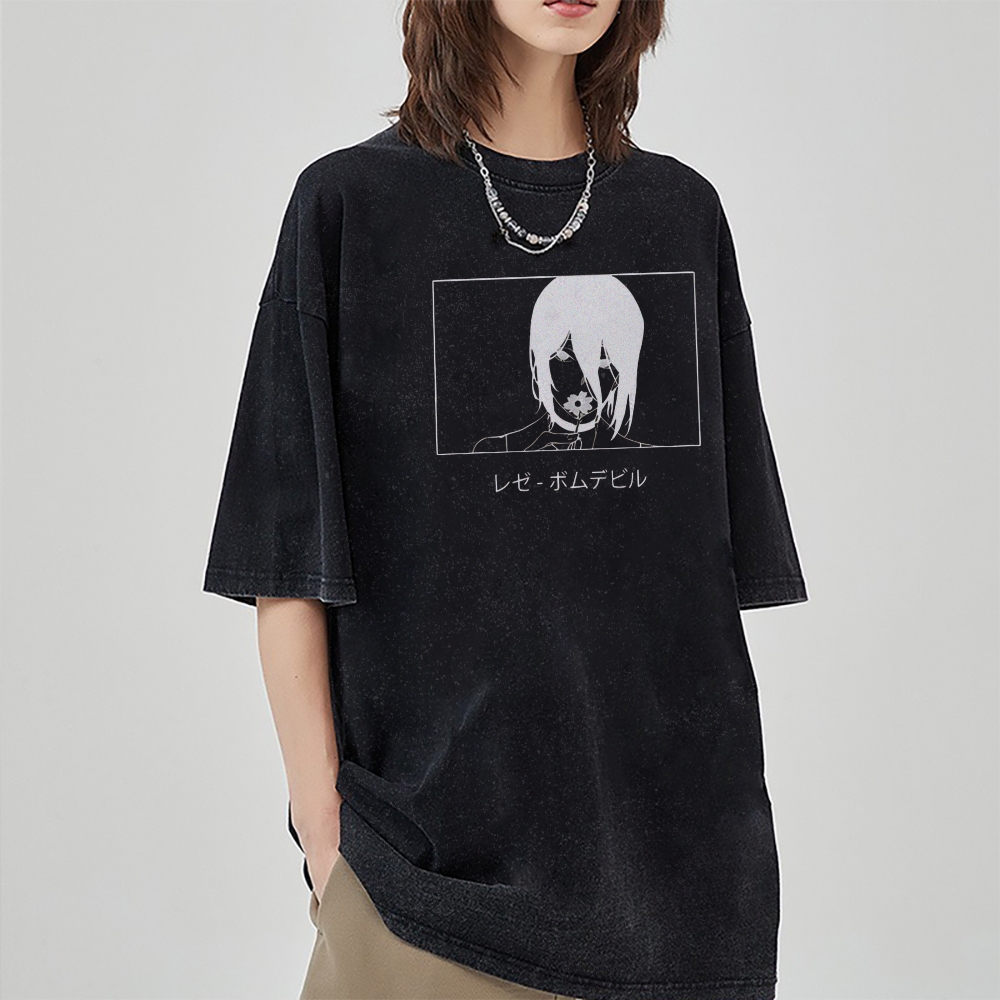 Vintage Oversized T-Shirt Chainsaw Man
