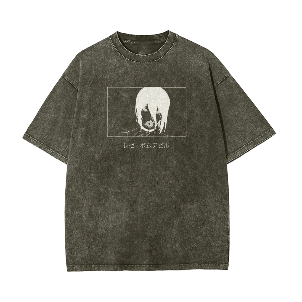 Vintage Oversized T-Shirt Chainsaw Man