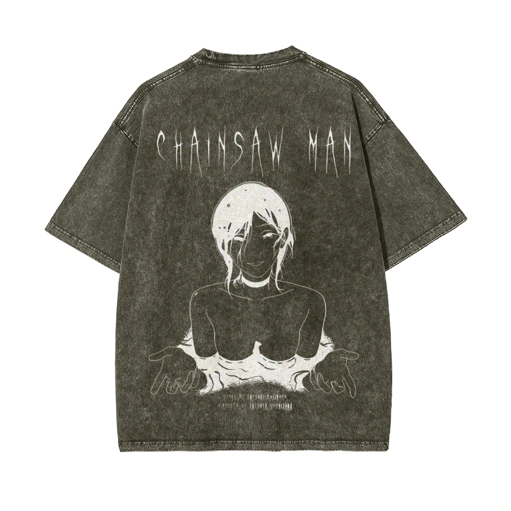 Vintage Oversized T-Shirt Chainsaw Man