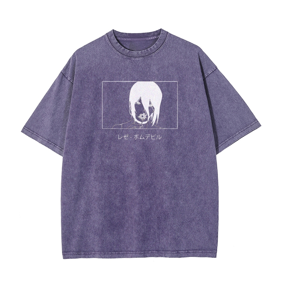 Vintage Oversized T-Shirt Chainsaw Man