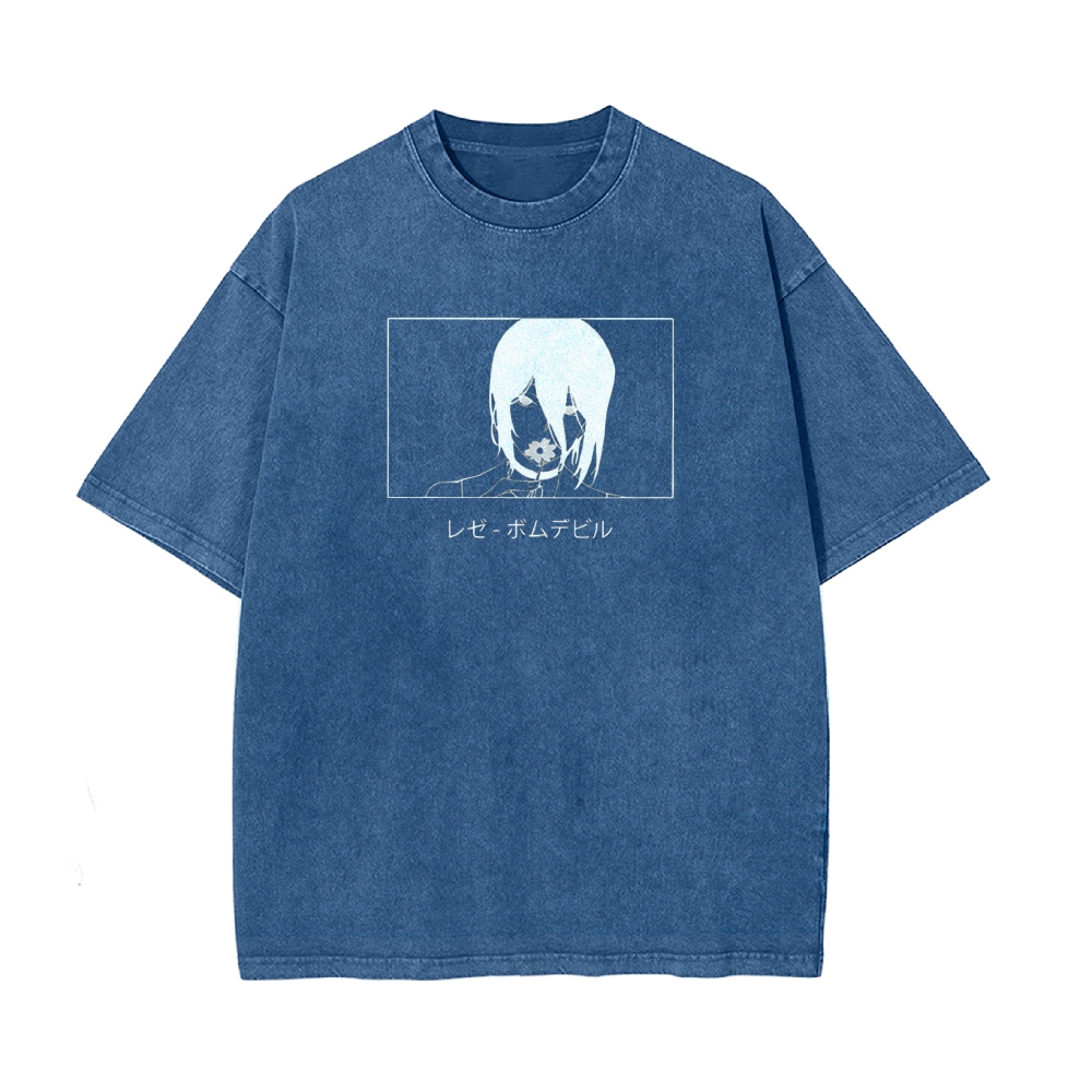 Vintage Oversized T-Shirt Chainsaw Man