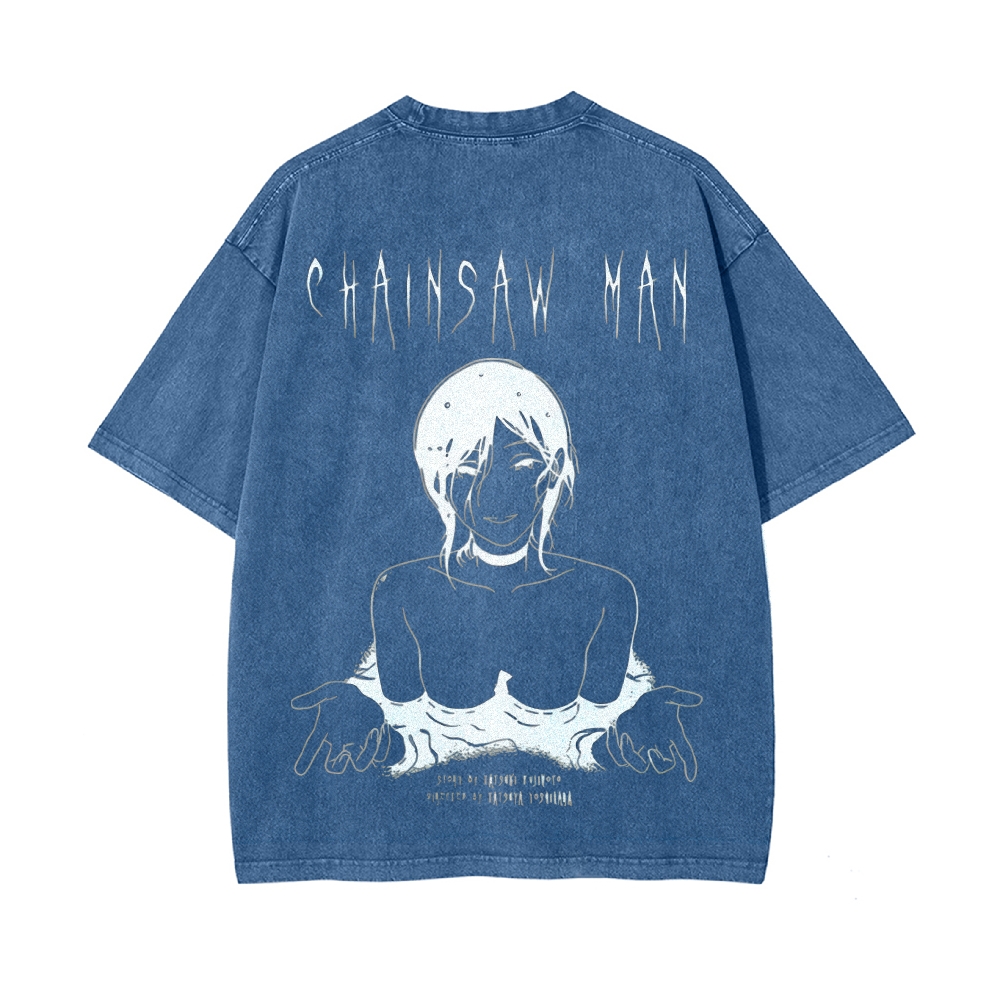 Vintage Oversized T-Shirt Chainsaw Man