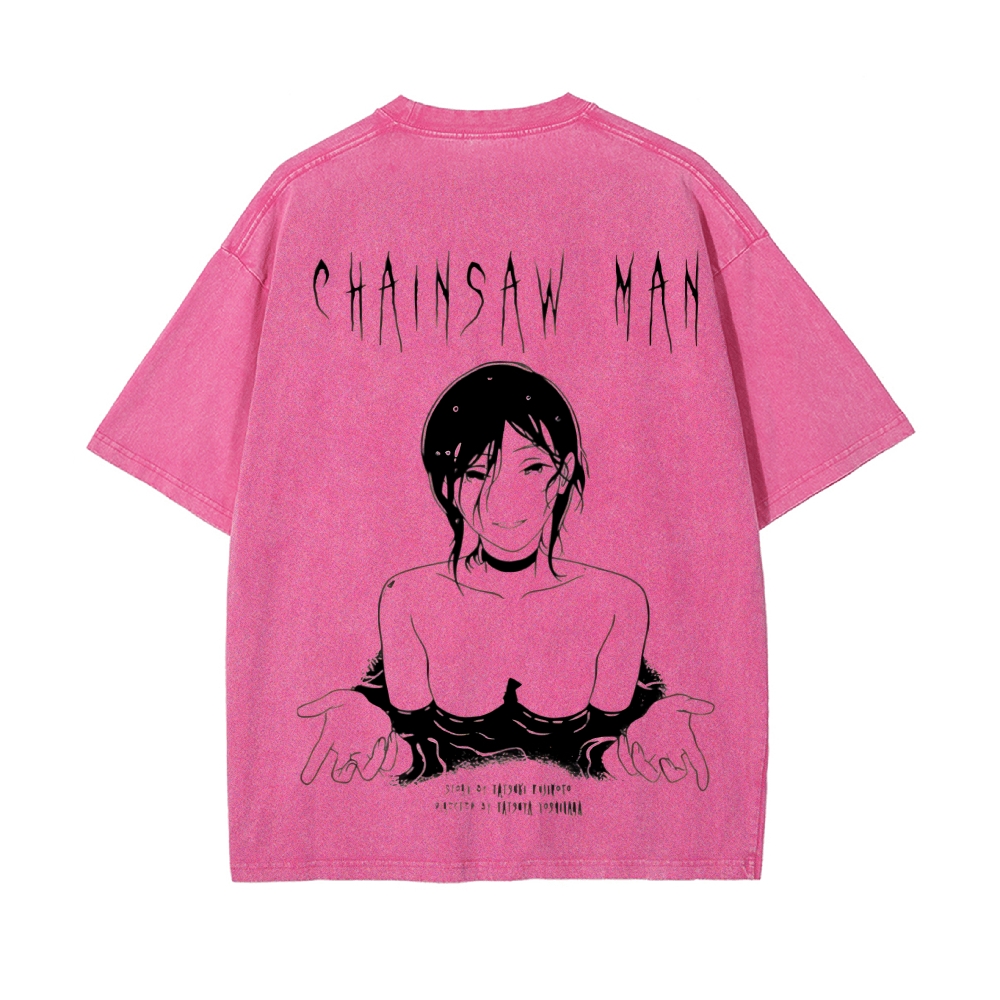 Vintage Oversized T-Shirt Chainsaw Man