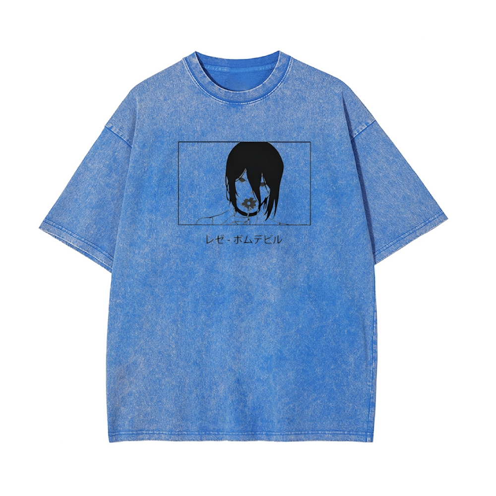 Vintage Oversized T-Shirt Chainsaw Man