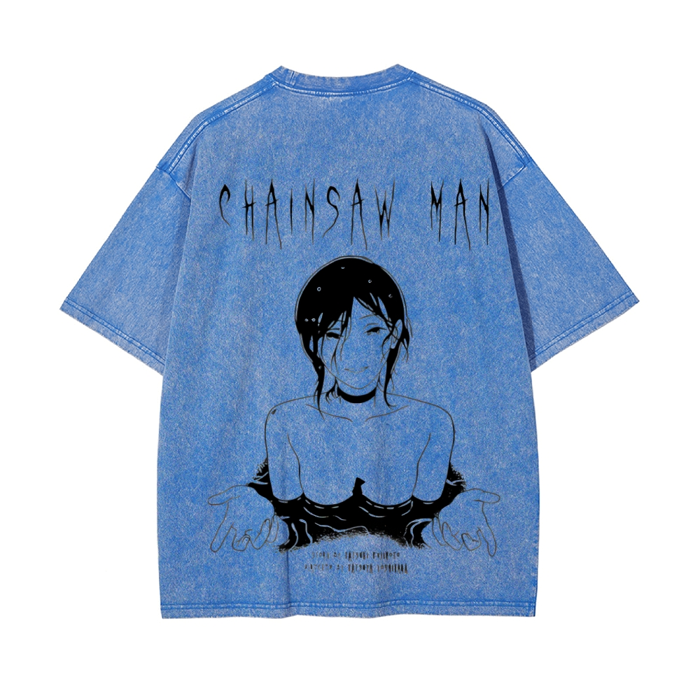 Vintage Oversized T-Shirt Chainsaw Man