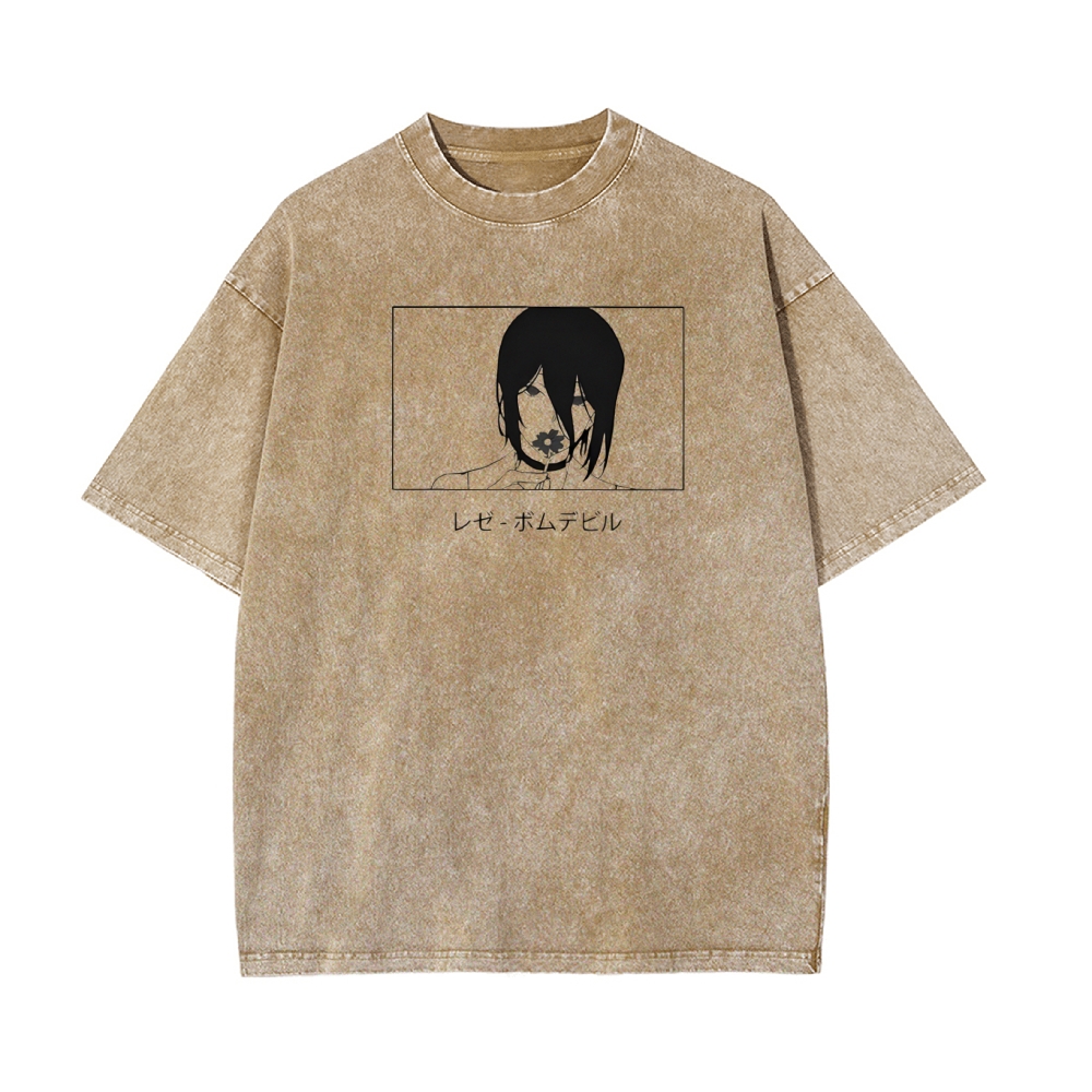 Vintage Oversized T-Shirt Chainsaw Man