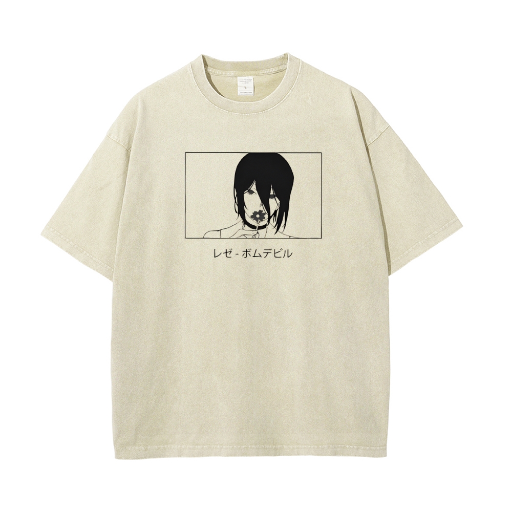 Vintage Oversized T-Shirt Chainsaw Man