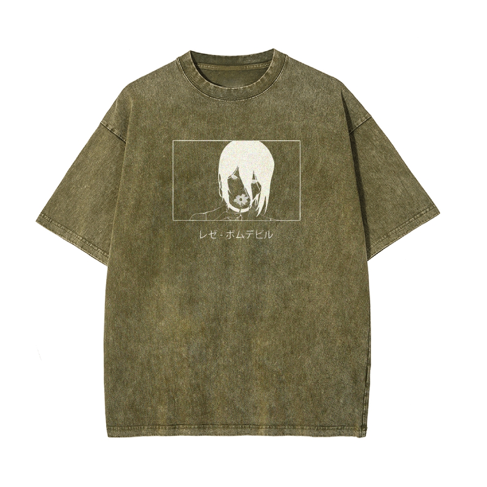 Vintage Oversized T-Shirt Chainsaw Man