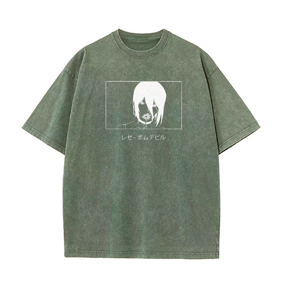 Vintage Oversized T-Shirt Chainsaw Man