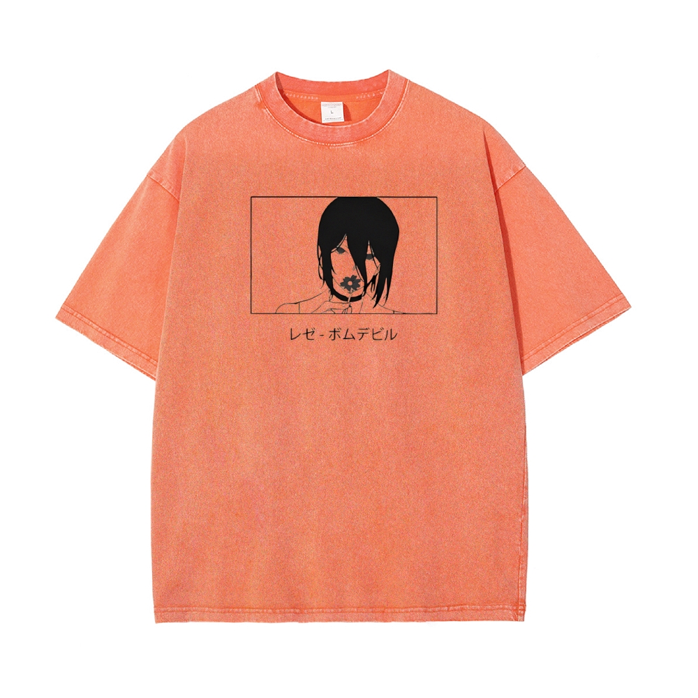 Vintage Oversized T-Shirt Chainsaw Man