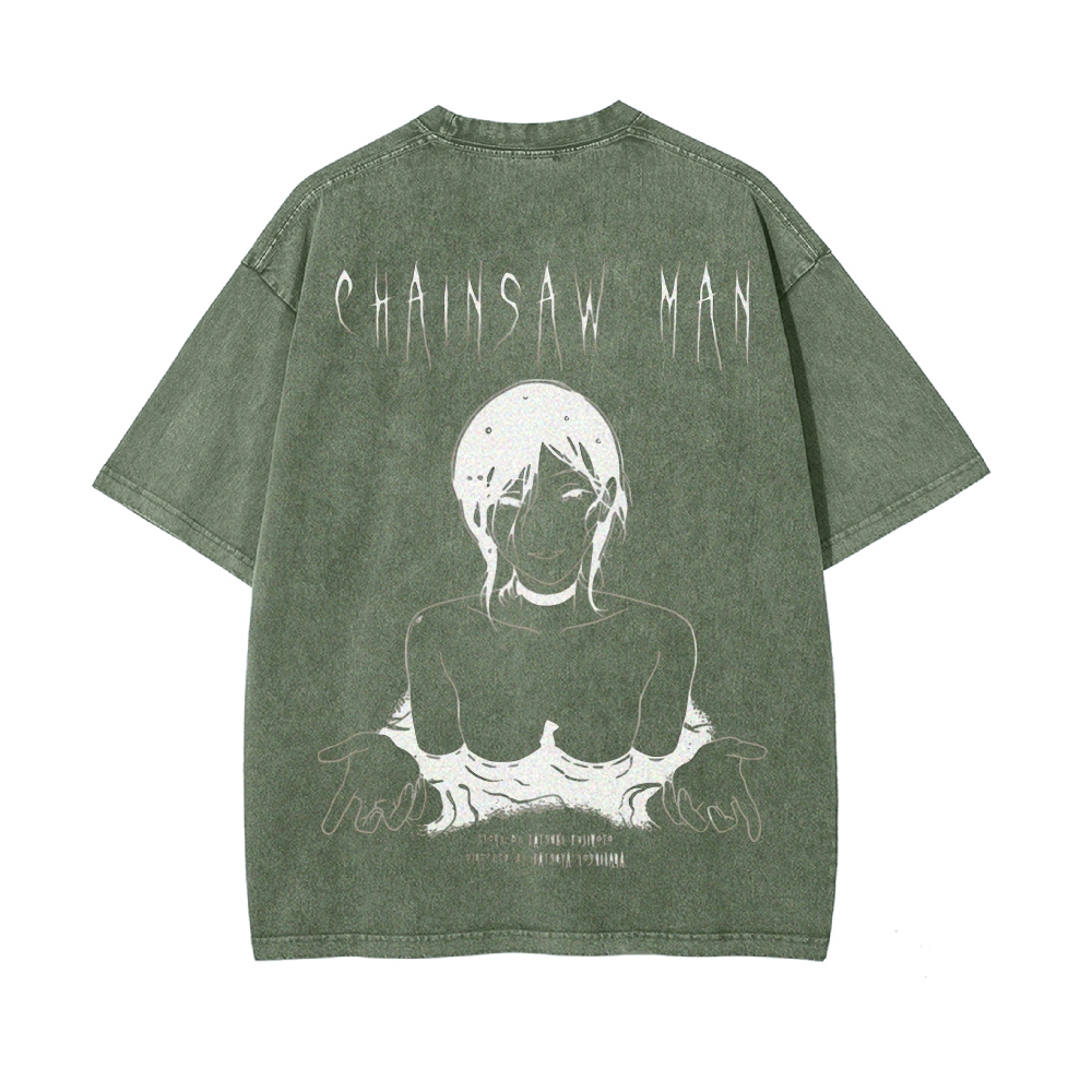 Vintage Oversized T-Shirt Chainsaw Man