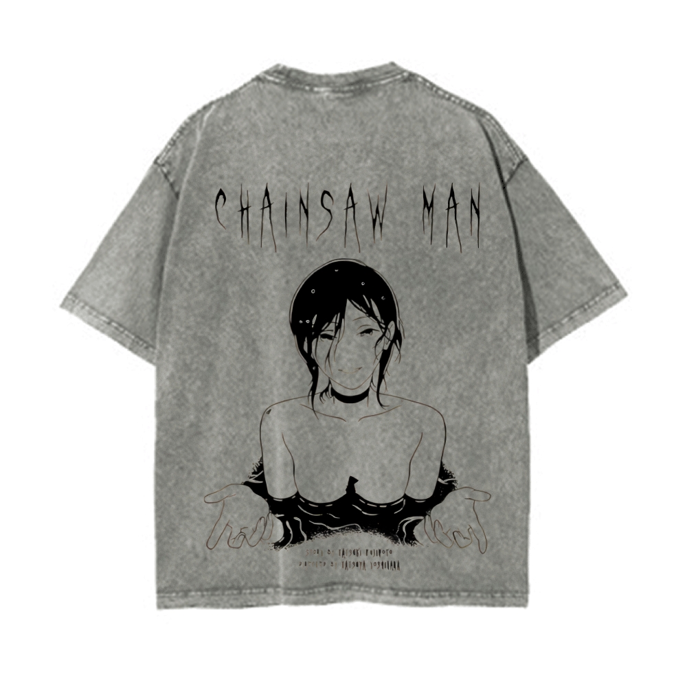 Vintage Oversized T-Shirt Chainsaw Man