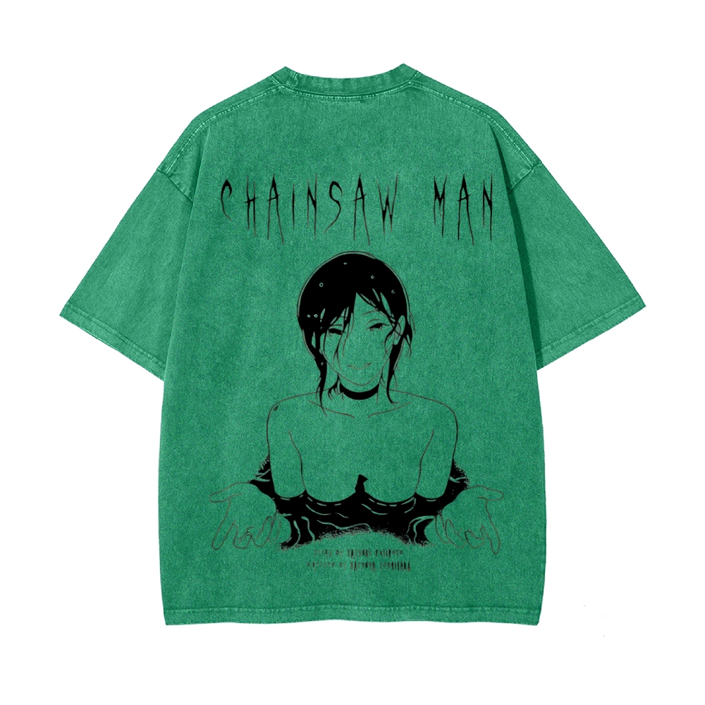 Vintage Oversized T-Shirt Chainsaw Man