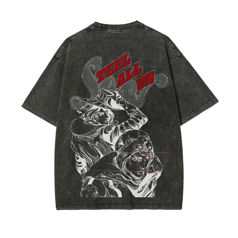Vintage Oversized T-Shirt JoJo's Bizarre Adventure