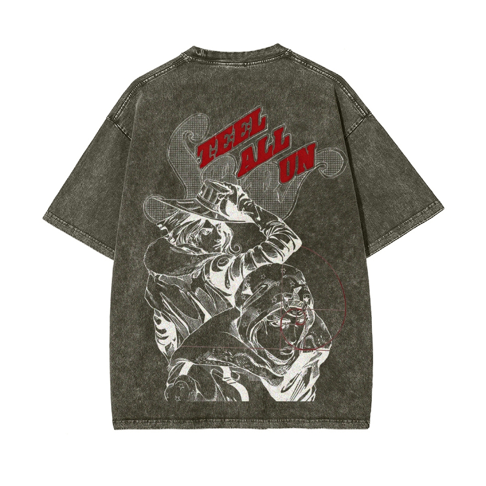 Vintage Oversized T-Shirt JoJo's Bizarre Adventure