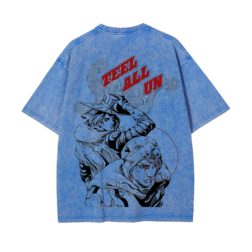 Vintage Oversized T-Shirt JoJo's Bizarre Adventure