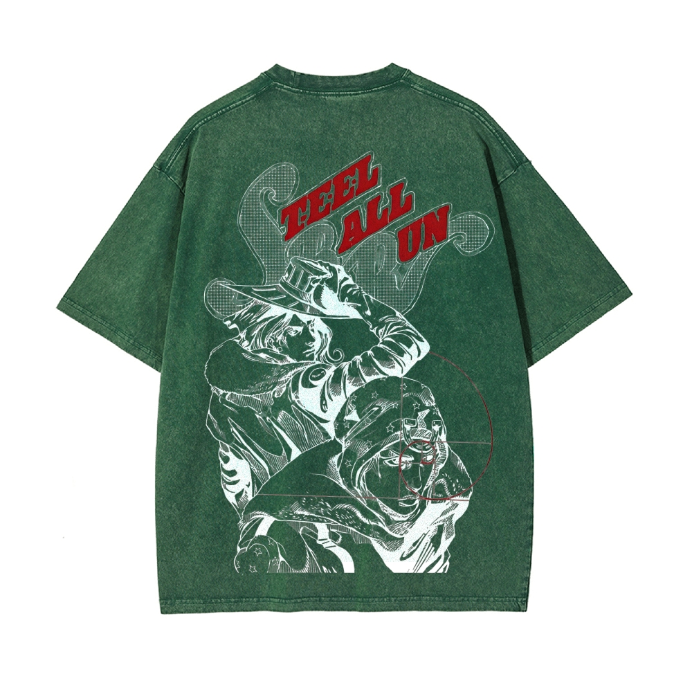 Vintage Oversized T-Shirt JoJo's Bizarre Adventure