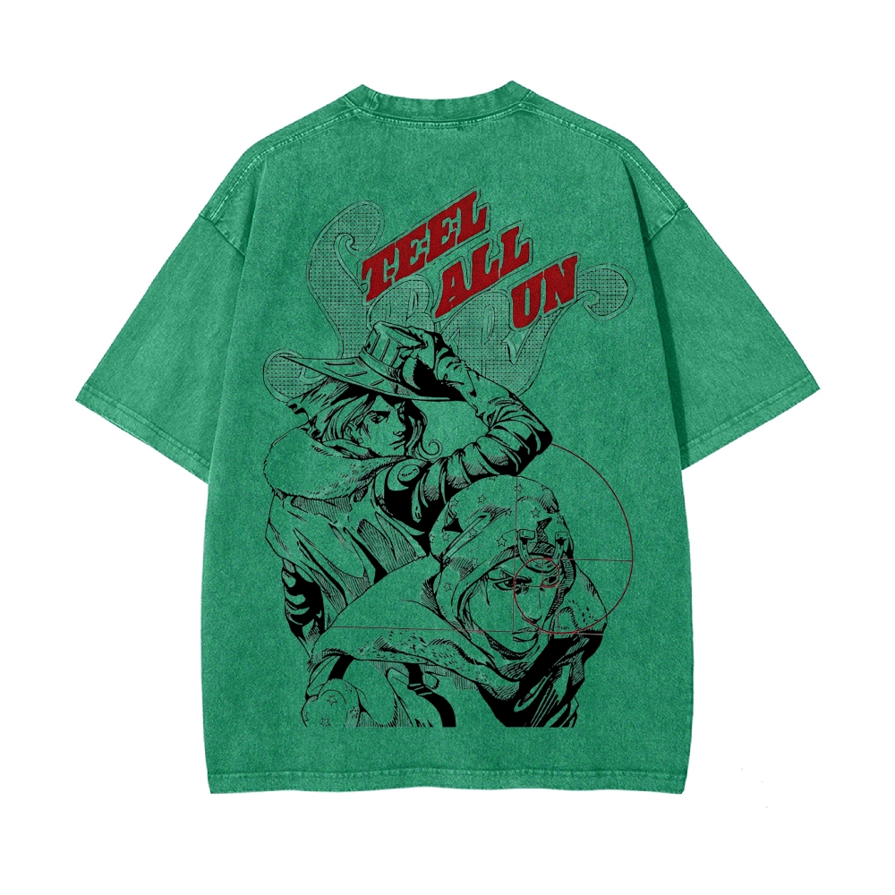 Vintage Oversized T-Shirt JoJo's Bizarre Adventure