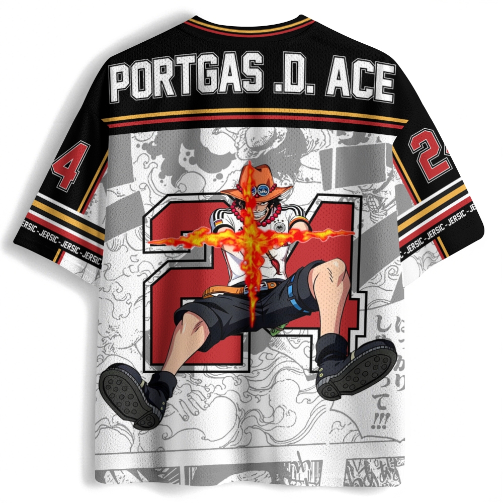 One Piece Anime Football Jersey