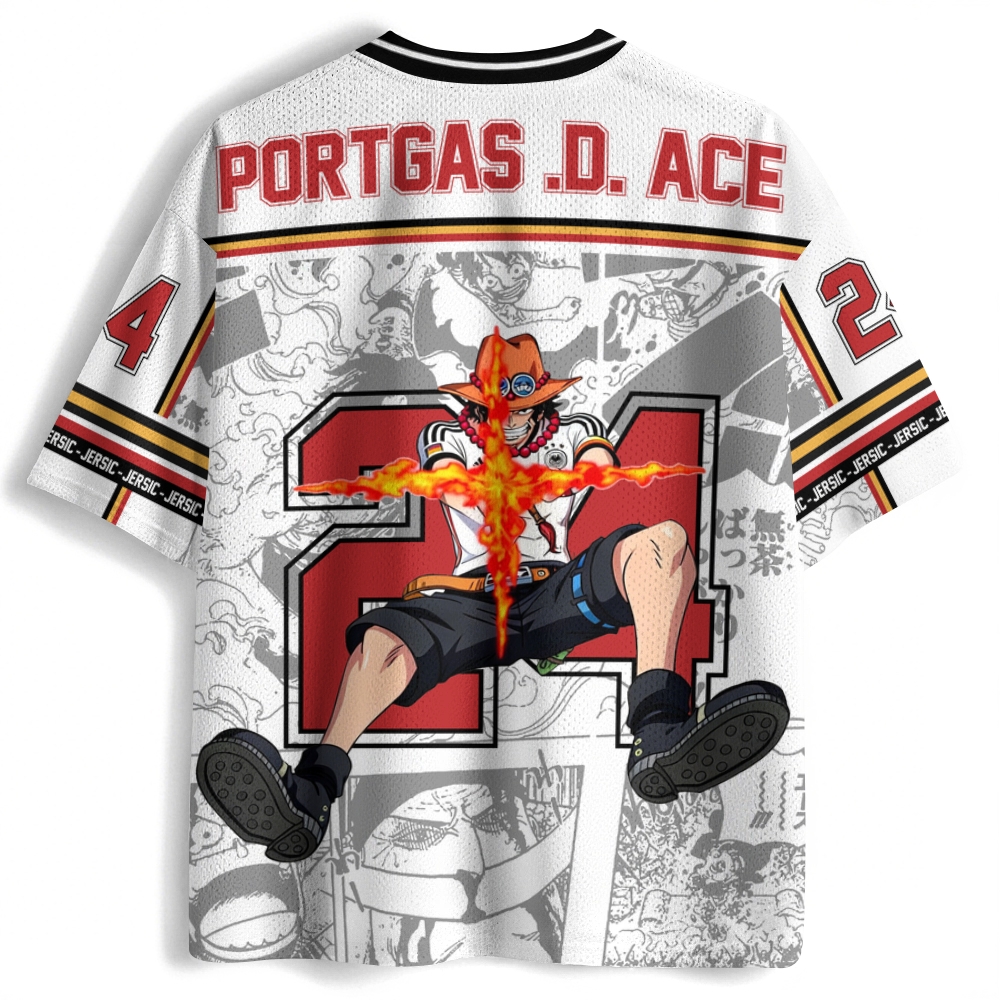 One Piece Anime Football Jersey
