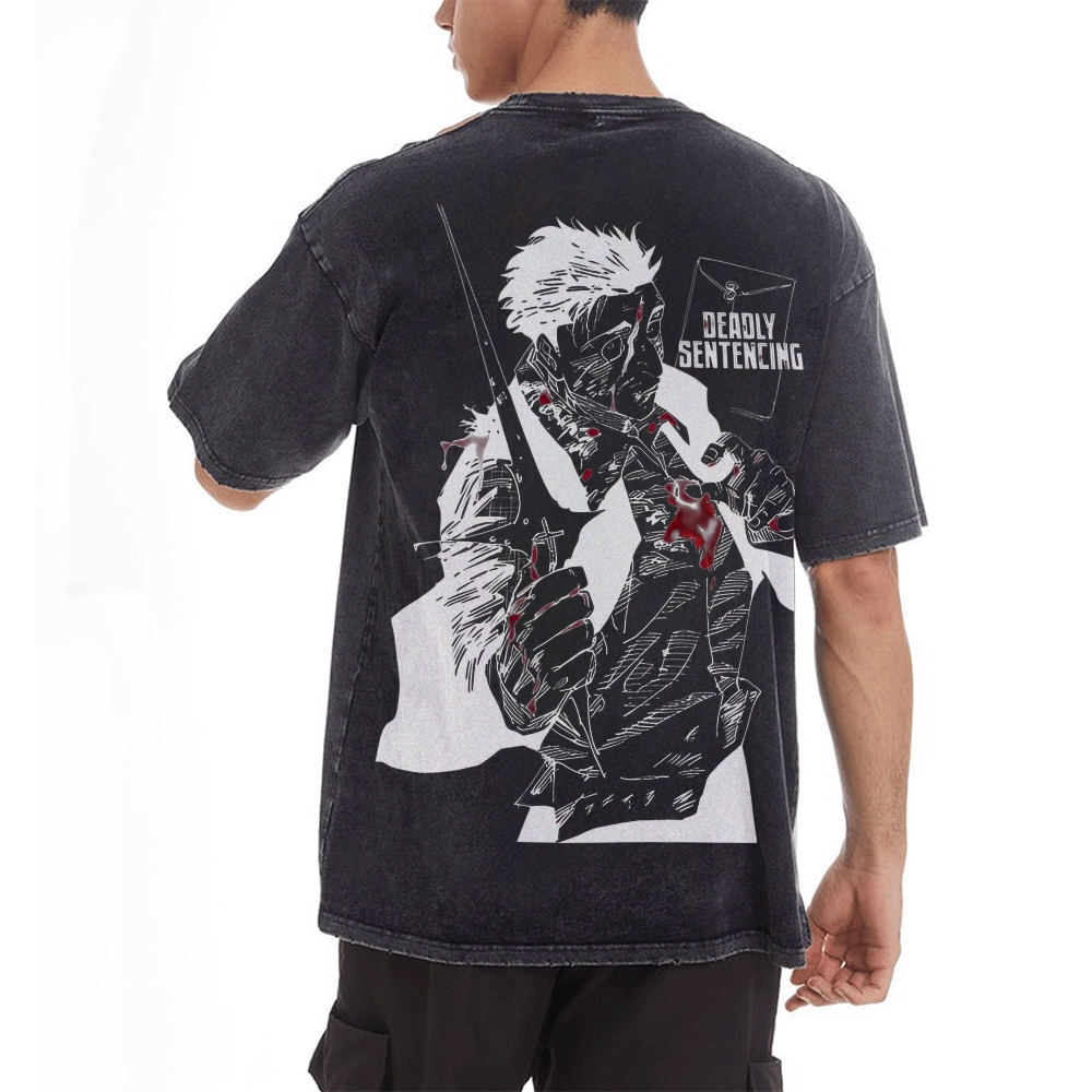 Vintage Oversized T-Shirt Jujutsu Kaisen